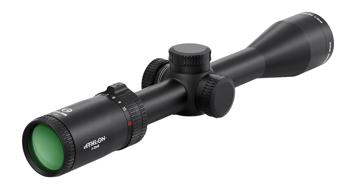 Athlon Neos HMR 4-12x40mm SFP 1" Tube Mil-Dot Reticle Riflescope — view 2