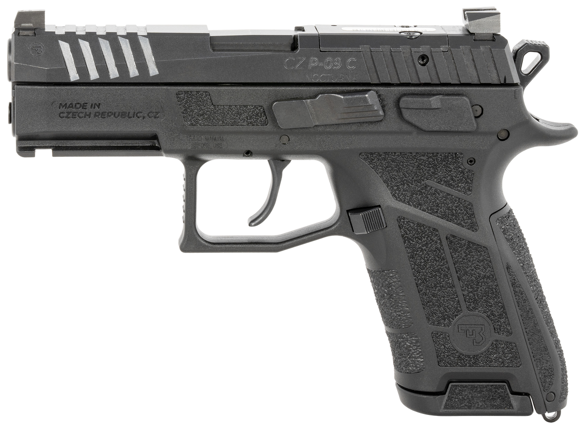 CZ P-09 C Nocturne 9mm Luger 3.74" 15+1 DA/SA Pistol — view 2
