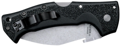 Cold Steel Rajah III 3.5" Folding Drop Point Plain Edge AUS-10A Stonewashed Black Griv-Ex Handle — view 2