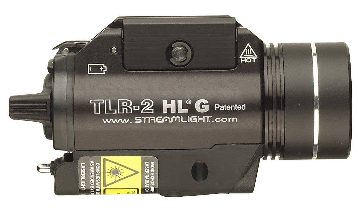 Streamlight TLR-2 HL G 1,000 Lumen White LED/Green Laser Weapon Light — view 2