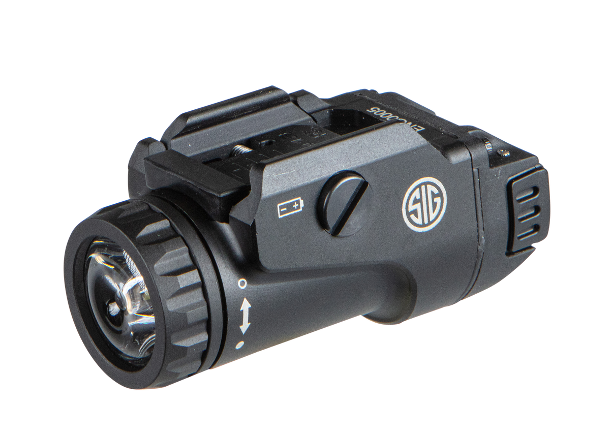 Sig Sauer Foxtrot1X 450 Lumen Pistol-Mounted Tactical Light CR123 Black Anodized — view 2