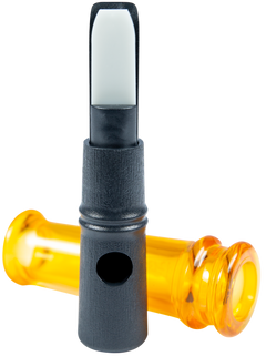 Primos 820 Wench Open Reed Duck Call Yellow Polycarbonate — view 2