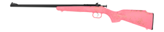 Crickett KSA2341 My First Rifle Gen2 22 LR 16.13" 1-Rd Bolt Action Rifle - Pink w/Gold Webbing Synthetic Stock — view 2