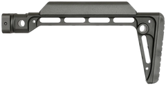 Midwest Industries Minimalistic Fixed Stock 6061 Aluminum Black — view 2