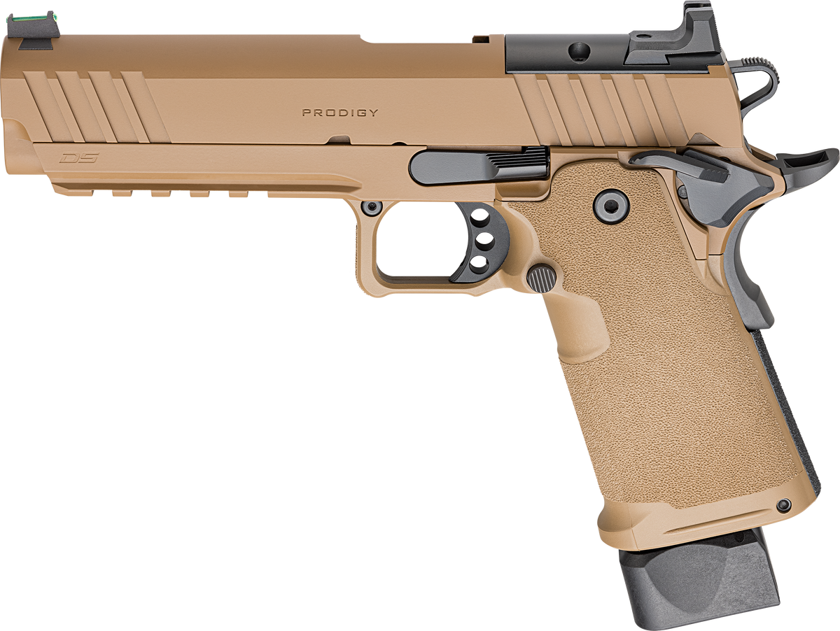 Springfield Armory 1911 DS Prodigy 9mm 5" 17+1/20+1 Semi-Auto Pistol - Coyote Brown Cerakote — view 2