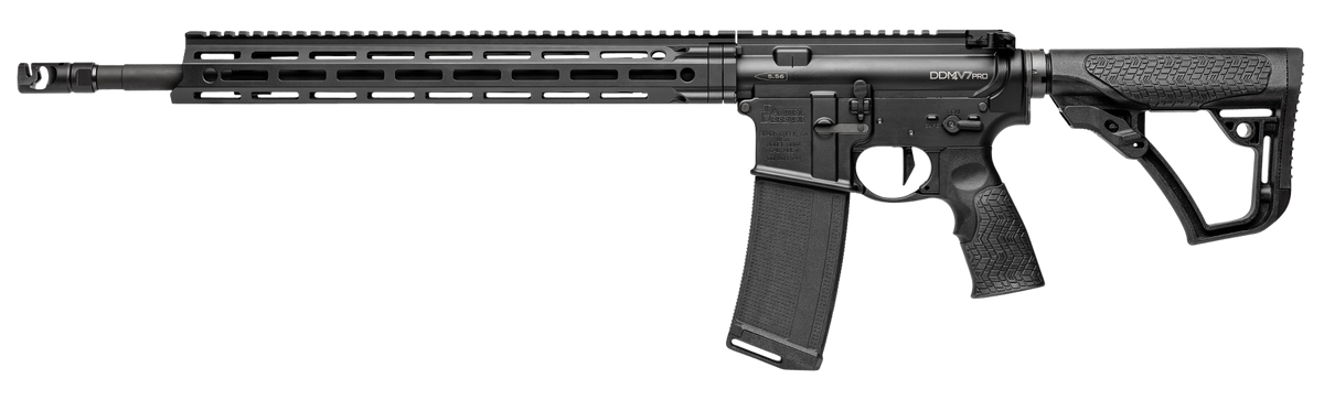Daniel Defense DDM4 V7 Pro 5.56x45mm NATO 18" 10+1 Semi-Auto Rifle - CA Compliant — view 2