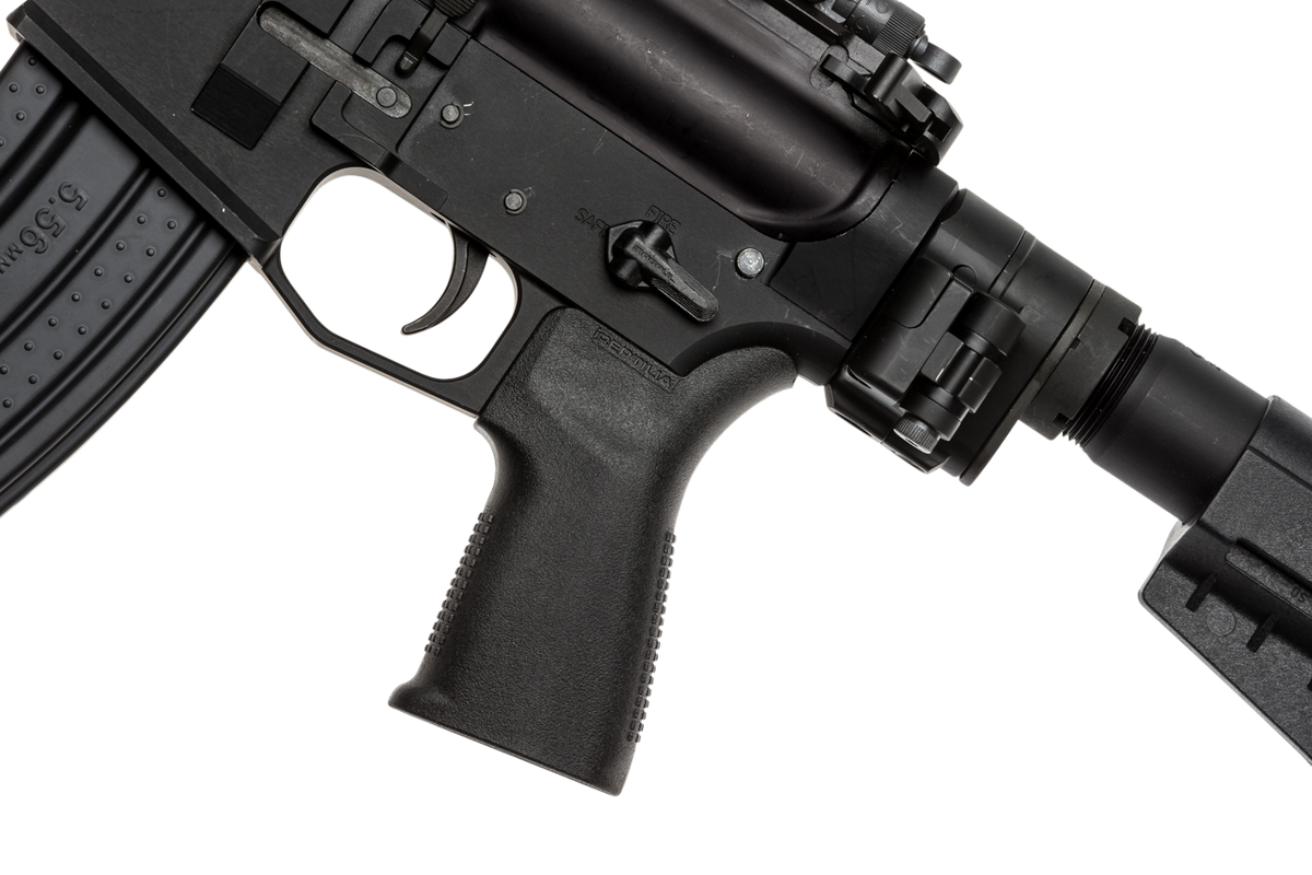Reptilia CQG AR-15 Pistol Grip Nylon Black — view 2