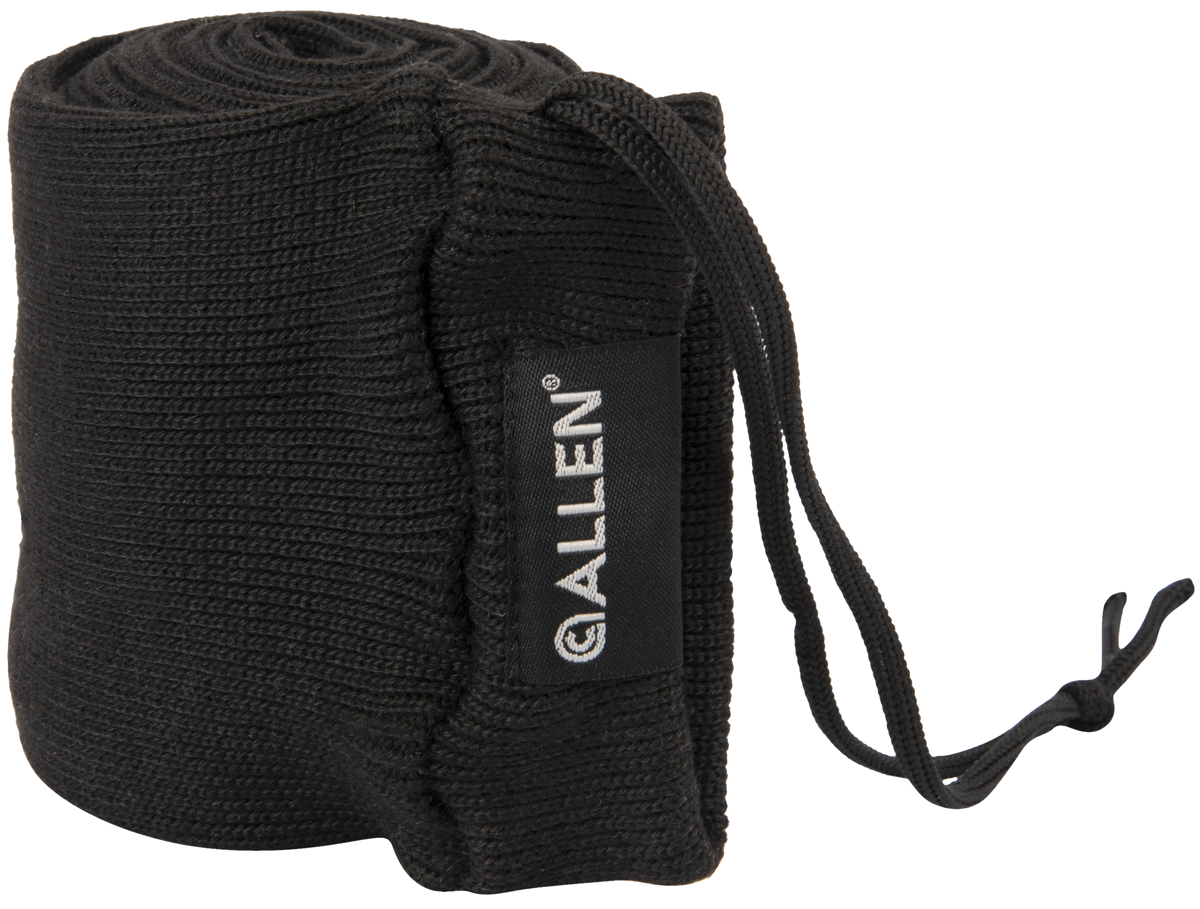Allen Stretch Knit Gun Sock 52 in Black Silicone-Treated - Rifle/Shotgun — view 2