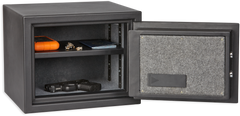 Bulldog BD1090F Digital Fire Safe Vault Electronic/Key 12" x 15" x 12" Black Steel — view 2