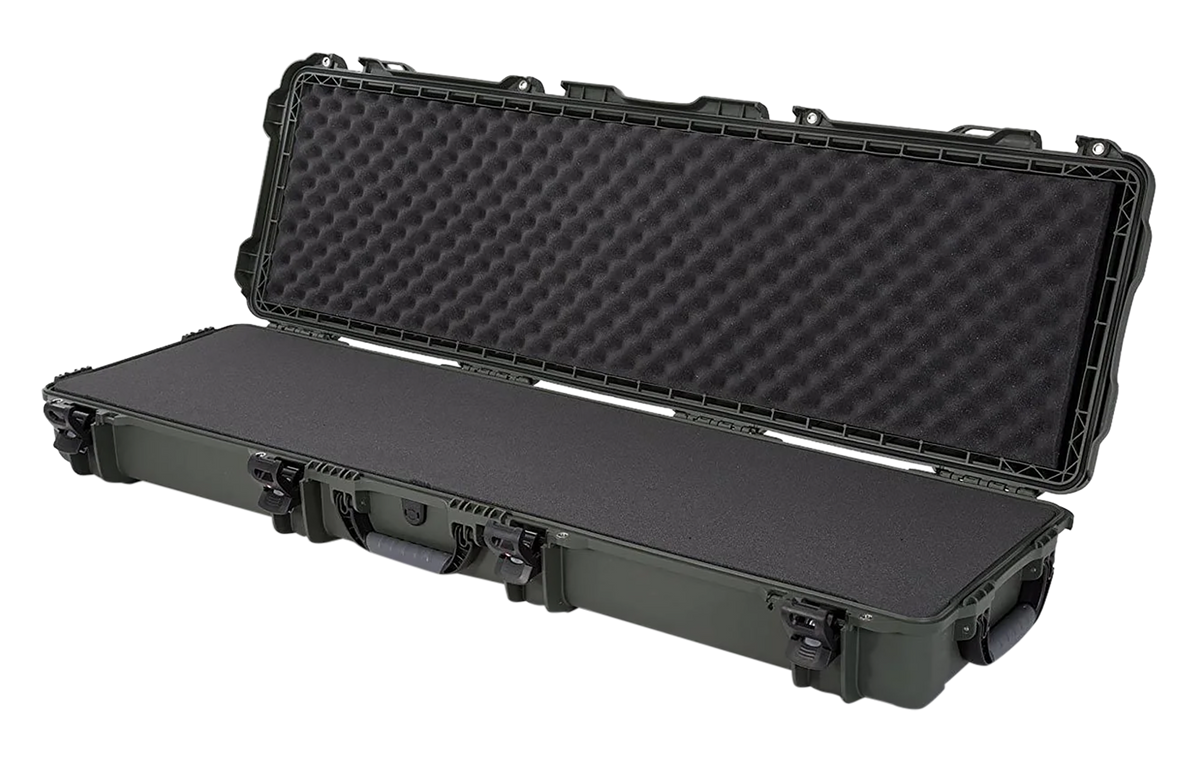 Nanuk 995 52" Olive Resin Rifle Case w/ Foam Padding — view 2