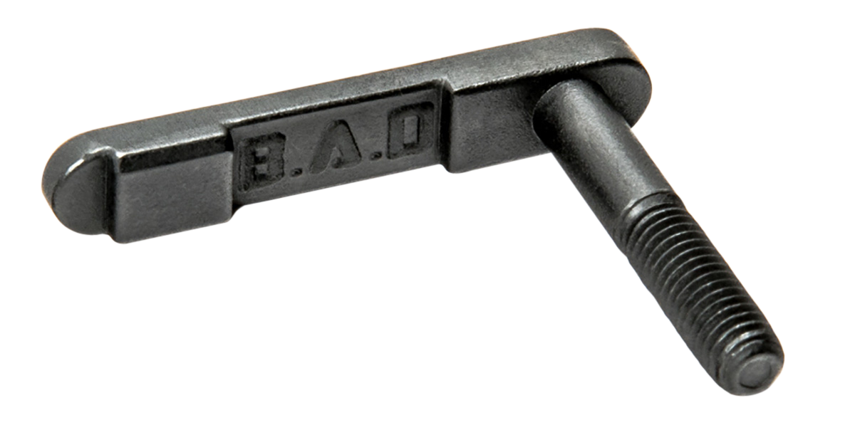 Battle Arms Development BAD-EMC-IC Enhanced Magazine Catch AR-15 8620 Steel Black Phosphate — view 2