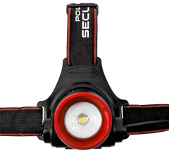 LB Marketing Lookout 300/1000 Lumen LED Headlamp - Black/Red — view 2