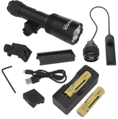 Bayco Nightstick LGL170 Rechargeable Full-Size Long Gun Light Kit 1500 Lumens Black Anodized — view 2