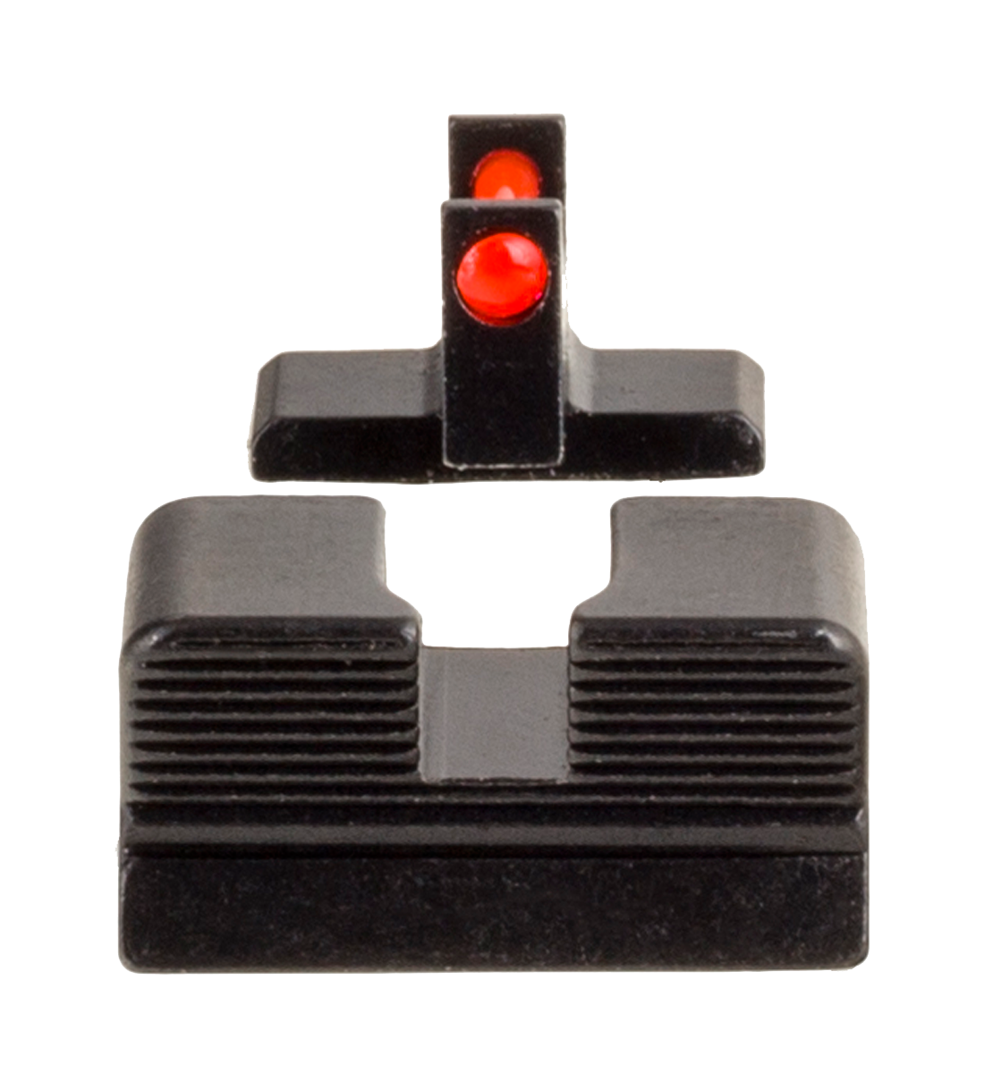 Trijicon 601050 Fiber Sights Red Fiber Optic Front / Black Blank Rear - Sig Sauer P225 / P226 / P228 9mm Luger / .357 SIG — view 2