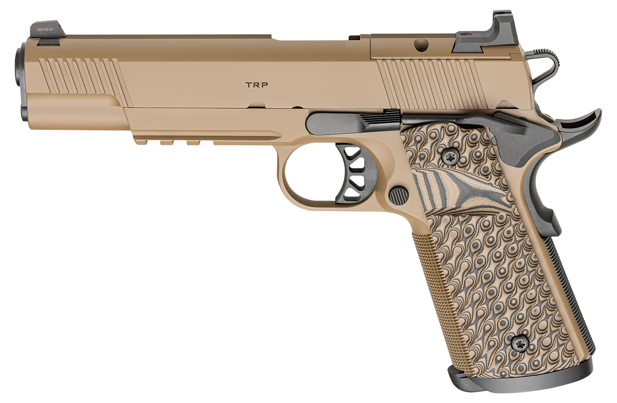 Springfield Armory 1911 TRP AOS 9mm Luger 5" 9+1 Semi-Auto Pistol - Coyote Brown Cerakote — view 2