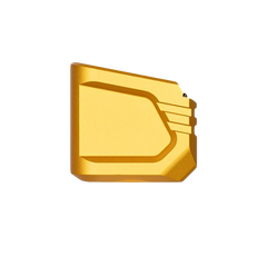 Tyrant CNC +4 Magazine Extension Fits Glock 43X/48 9mm Gold — view 2