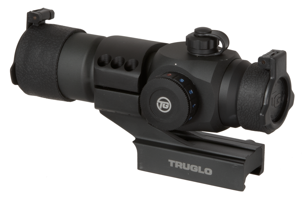 TruGlo Triton 30mm 5 MOA Tri-Color Illuminated Red Dot Sight - Black Anodized — view 2
