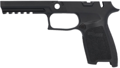 Sig Sauer P320/M17/M18 Full Size Black Polymer Grip Module w/ Manual Safety — view 2