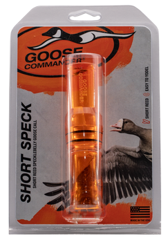 Duck Commander Goose Commander DCSPECK2 Single Reed Specklebelly Goose Call - Orange Polycarbonate — view 2