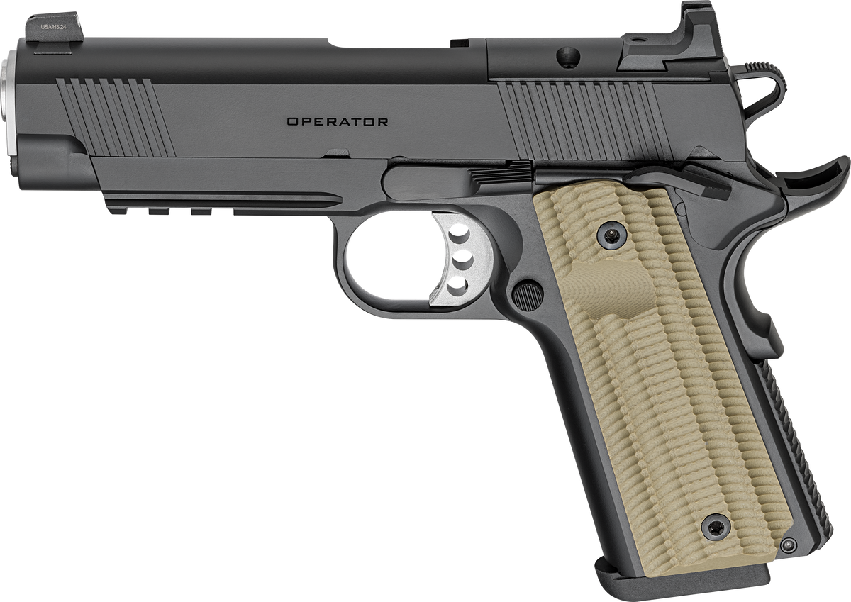 Springfield Armory 1911 Operator AOS 9mm Luger 4.25" 9+1 Semi-Auto Pistol — view 2