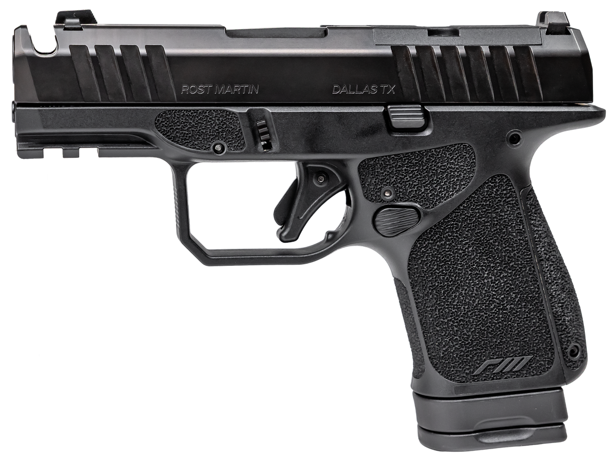 Rost Martin RM1S 9mm Luger 3.6" 15+1 Striker-Fired Pistol - OSP Comp - Black — view 2
