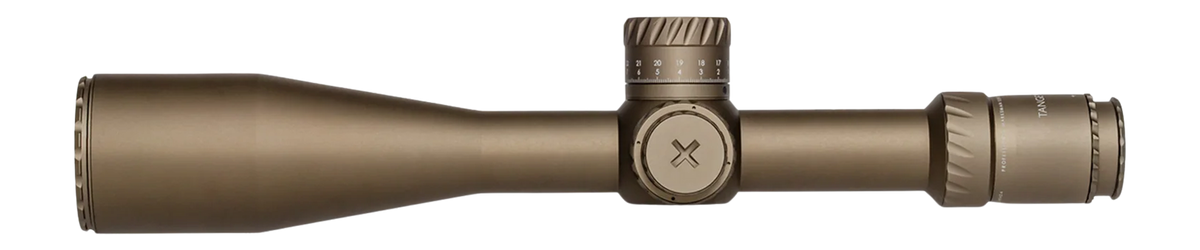 Tangent Theta TT525P 5-25x56mm Gen 3 XR Fine Riflescope - Coyote Brown — view 2