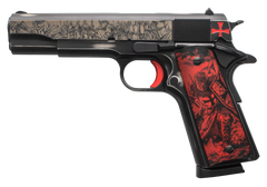 Tisas Arms 1911 Crusader 45 ACP 5" 7+1 Semi-Auto Pistol - Distressed Graphite Cerakote — view 2