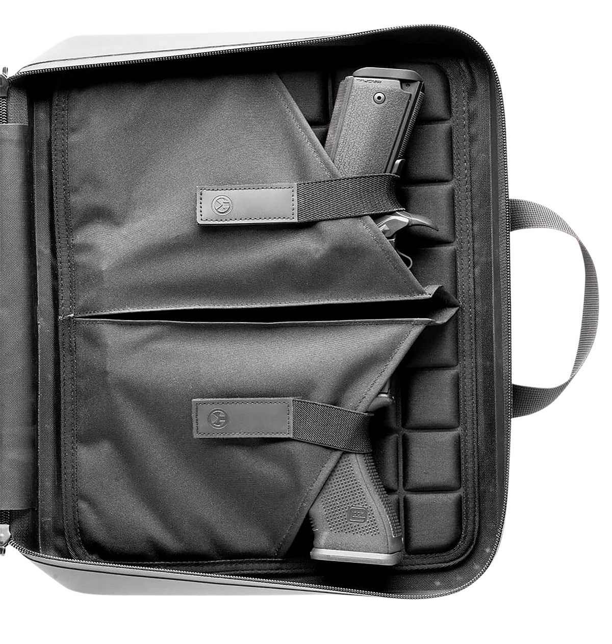 Magpul Industries DAKA Double Pistol Case - 14.5 x 11.8 in - Black — view 2