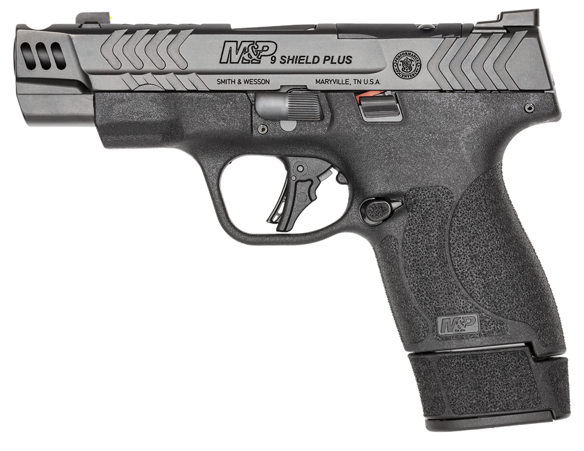 Smith & Wesson M&P9 Shield Plus PC 9mm 4" 10/13/15rd Optic-Ready Pistol — view 2