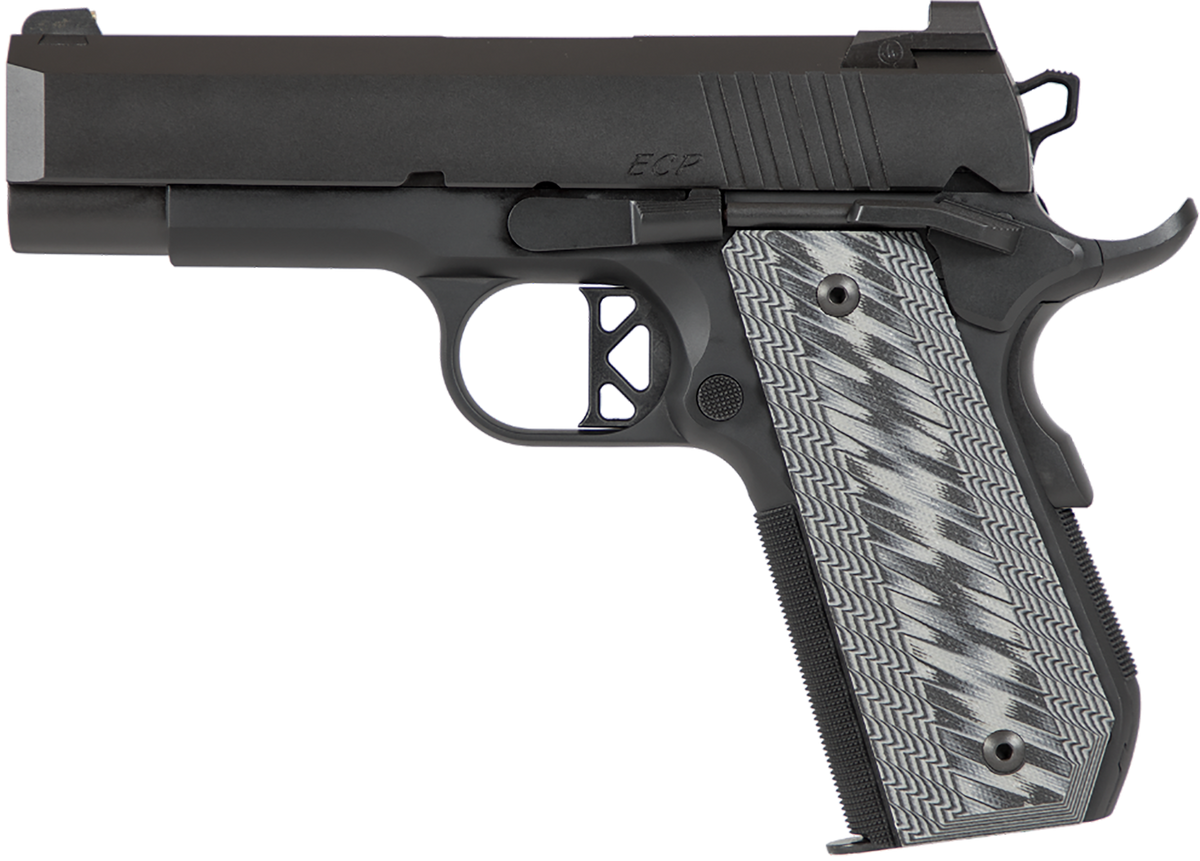 Dan Wesson ECP 45 ACP 4" 8+1 SAO Pistol - Black Duty Bobtail — view 2
