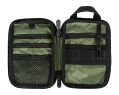 US PeaceKeeper P22046 EDC Pocket Organizer Pouch 4" x 6" OD Green 1000D Nylon — view 2