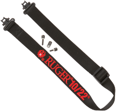 Ruger 10/22 Black/Red Webbing 22-40" Adjustable Rifle Sling — view 2