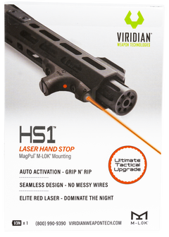 Viridian HS1 AR Hand Stop Red Laser M-LOK Black — view 2