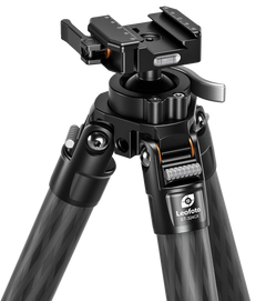 Leofoto USA ST-364CX Carbon Fiber Tripod Black - Integrated Ball Head — view 2