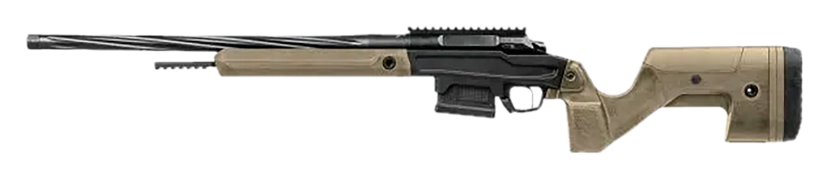 Stag Arms Pursuit 6.5 Creedmoor 20" 5+1 Bolt Action Rifle - Tan Hybrid Hunter Stock — view 2