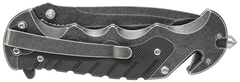 Smith & Wesson Knives Border Guard 3.5" Folding Part Serrated Stainless Steel Aluminum/G10 Handle — view 2