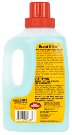 Wildlife Research Super Charged Scent Killer Clothing Wash 32oz Odorless — view 2