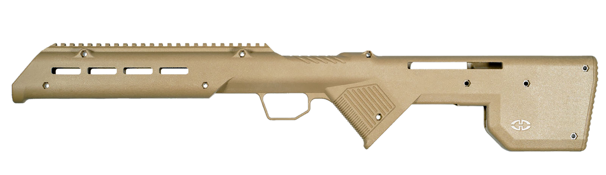 Desert Tech TREK-22 Fixed Bullpup Rifle Chassis Flat Dark Earth Synthetic - Fits Ruger 10/22 26.75" OAL — view 2