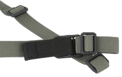 Blue Force Gear VCAS125OARG Vickers Sling 1.25" W x 57"-67" L Two-Point Ranger Green Cordura — view 2