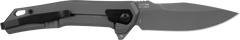 Kershaw Helitack 5570 3.26" Folding Drop Point Plain 8Cr13MoV Gray PVD SS Handle — view 2