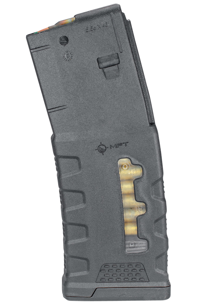 Mission First Tactical Extreme Duty 30rd 223 Rem/5.56x45mm AR-15/M4 Black Polymer Window Magazine — view 2