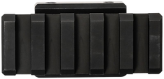 BCM A/T Optic Riser 525-5 Picatinny 5-Slot 0.525" Rise 2.125" Black Anodized Aluminum — view 2