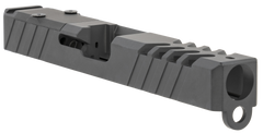 TacFire Replacement Slide 40 S&W Graphite Black Cerakote Stainless Steel with Optics Cut & Slide Ports - Glock 22 Gen3 — view 2