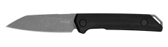 Kershaw Mini Iridium 1051 3.1" Fixed Blade Reverse Tanto Plain D2 Black Micarta — view 2