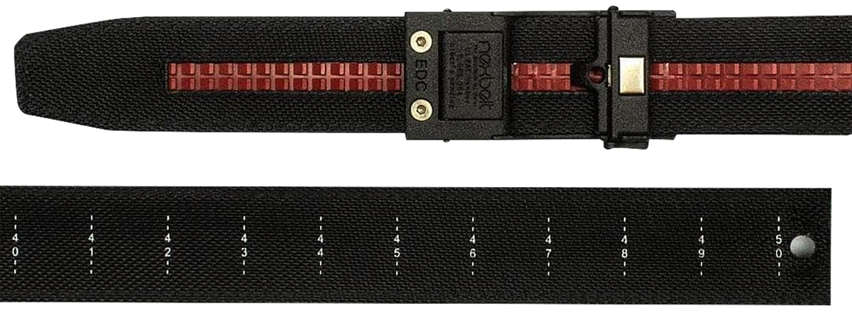 Nexbelt Titan EDC 1.5" Black Nylon Gun Belt — view 2