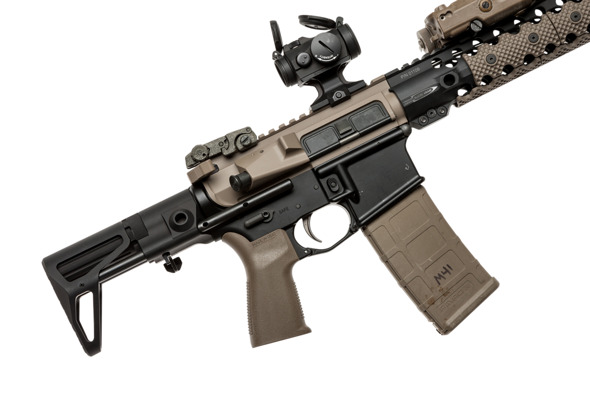 Reptilia CQG Pistol Grip AR-15/SR-25 Nylon - Flat Dark Earth — view 2
