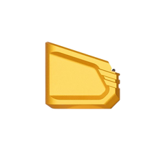 Tyrant CNC Magazine Extension for Glock 17/22/34/35/19X - Gold Aluminum — view 2