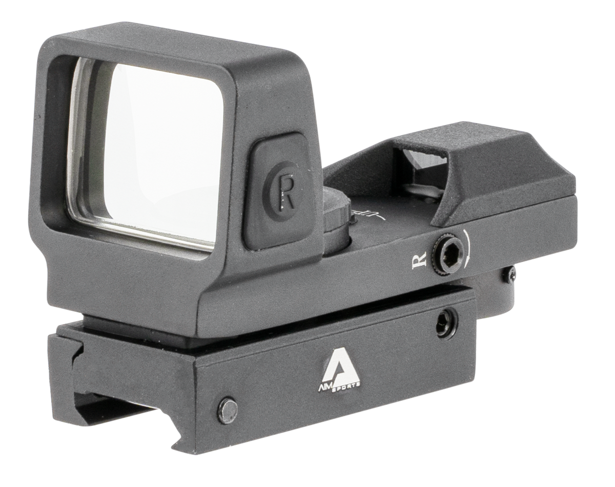 Aim Sports RT503F Full-Size Reflex Sight 1x33mm Red/Green Multi Reticle - Matte Black — view 2