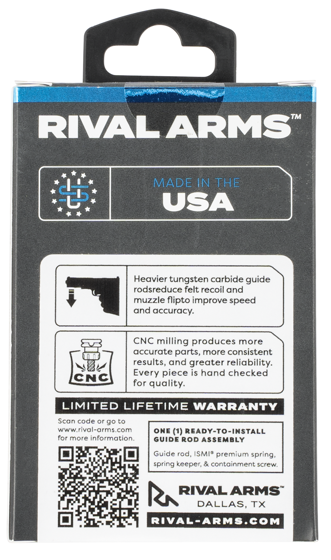 Rival Arms RA50G111T Guide Rod Assembly Fits Glock 17 Gen4 Tungsten — view 2