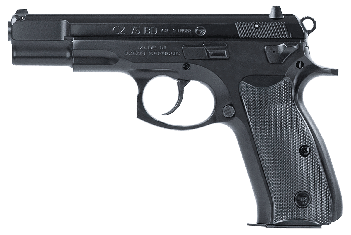 CZ 75 BD 9mm Luger 4.60" 10+1 DA/SA Pistol — view 2